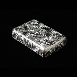 良品△ZIPPO ジッポ 925 2002 2003 STERLING スターリング ローラー式