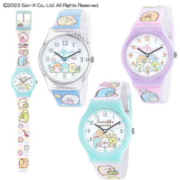 時計 腕時計 サン・フレイム すみっコぐらし キャラクター時計 キッズウォッチ キャラクターウォッチ...