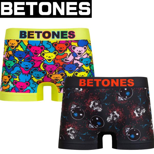 BETONES ビトーンズ ボクサーパンツ インナー パンツ フリーサイズ 速乾 GRATEFUL-...