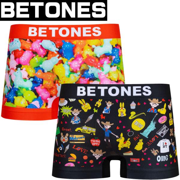 BETONES ビトーンズ ボクサーパンツ インナー パンツ フリーサイズ 速乾 メンズ 下着 アン...