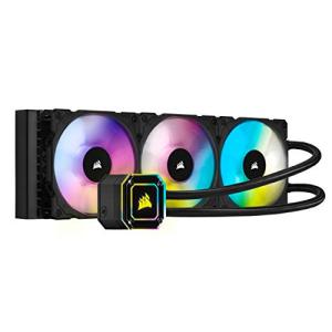 CORSAIR 一体型簡易水冷CPUクーラー 360mm iCUE H150i ELITE CAPELLIX
