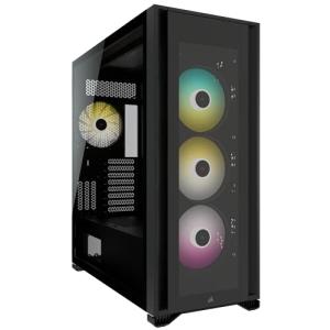 CORSAIR iCUE 7000X RGB フルタワー ATX PC ケース、ブラック CC-9011226-WWの商品画像