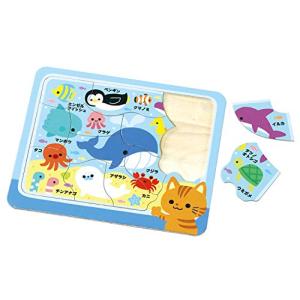 アーテック 木製知育玩具 パズル すいぞくかん 12ピース 7174/知育玩具/幼児/おもちゃ/学習の商品画像