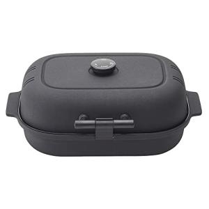 ドウシシャ 焼き芋メーカー 平面プレート付 ブラック ピエリア - 最