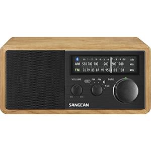 SANGEAN FM/AMラジオ対応 ブルートゥーススピーカー チェリー/ブラック WR-302 ［Bluetooth対応］の商品画像