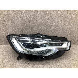 美品 磨き済み アウディ マトリックス A6 ヘッドランプ 右 4K0941036A