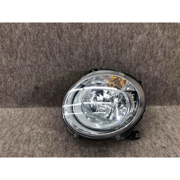 磨き済み フィアット500 純正 左 ヘッドライト 45550711SX