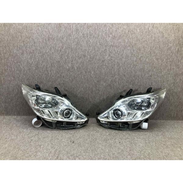 磨き済み トヨタ 20 アルファード 純正 左右ヘッドライト ICHIKOH 58-22