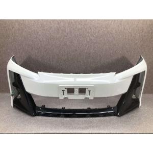 【中古】トヨタ ノア G's GRスポーツ フロントバンパー ノア G's GRスポーツ ZRR80W 後期 純正 フロントバンパー 52119-28K70