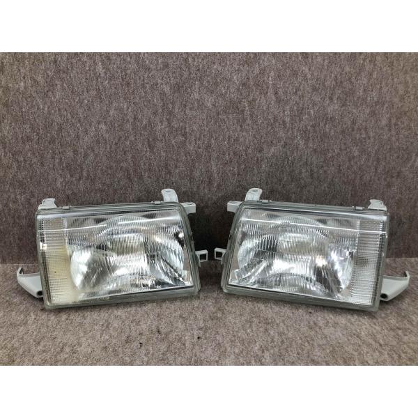 YXS10 コンフォート トヨタ ハロゲン ガラス ヘッドライト 左右セット KOITO 43-1