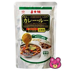全国送料無料／メール便／3袋／ ヒガシフーズ カレー・ルー 中辛 150g×3袋 カレールー ／郵便...