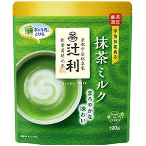 片岡物産 辻利 抹茶ミルク 190g×6袋 ／食品｜09shop