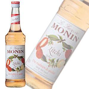 モナン MONIN フレーバーシロップ ライチ・シロップ 700ml×6本入 ／食品