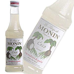 モナン MONIN フレーバーシロップ ココナッツ・シロップ 250ml×6本入 ／食品