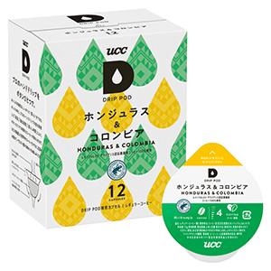 UCC DRIP POD ホンジュラス＆コロンビア (7.5g×12杯分)×12箱入 ／食品