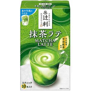 片岡物産 辻利 抹茶ラテ 10本入×32箱 ／食品 : オーナインショップ