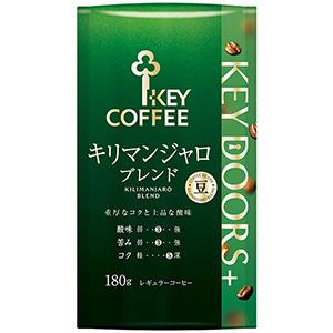 キーコーヒー KEY DOORS+ キリマンジャロブレンド LP 180g×12袋入／食品の商品画像