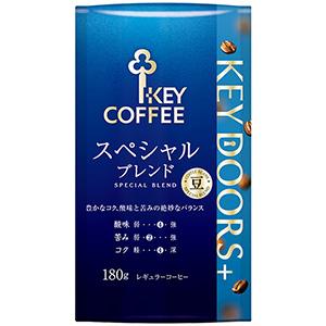 キーコーヒー KEY DOORS+ スペシャルブレンド LP 180g×12袋入｜09shop
