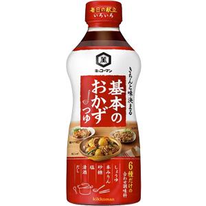 基本のおかずb・e・s・t kikkoman（キッコーマン） 基本のおかずつゆ PET 500ml×6本入 ／食品