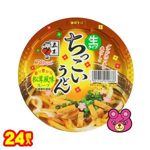 五木食品 ちっこいうどん松茸風味 110g×12個入×2ケース：合計24個