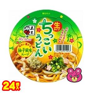 五木食品 ちっこいうどん柚子風味 109g×12個入×2ケース：合計24個 ／食品