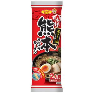 サンポー食品 棒状 九州熊本とんこつラーメン 2食入 168g×30個 ／食品