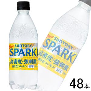 SUNTORY（サントリー） 天然水スパークリング レモン PET 500ml×24本入