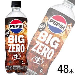 PEPSI（ペプシ） 2ケース／ サントリー 生 BIG ZERO LEMON PET 600ml