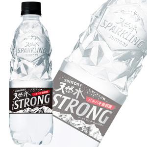 サントリー THE STRONG 天然水スパークリング PET 510ml×24本入 炭酸水 強炭酸...