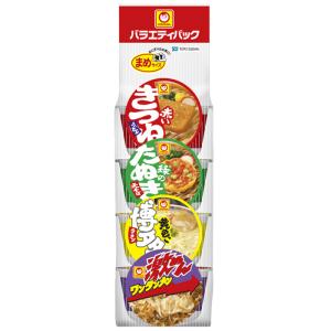 マルちゃん まめバラエティパック 4個アソート（160g（めん127g））×6