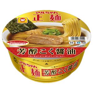 東洋水産 マルちゃん正麺 カップ 芳醇こく醤油 119g×12個入 ／食品