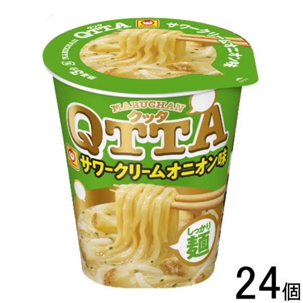 東洋水産 MARUCHAN QTTA サワークリームオニオン味 82g×12個入×2ケース：合計24...