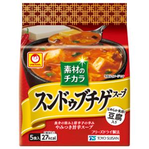 東洋水産 素材のチカラ スンドゥブチゲスープ 5食入×12個 フリーズ