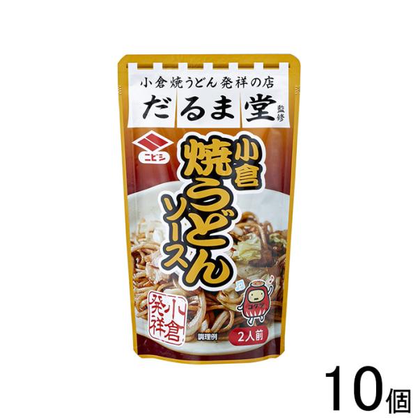 ニビシ醤油 だるま堂監修小倉焼うどんソース 80g×10個入 ／食品