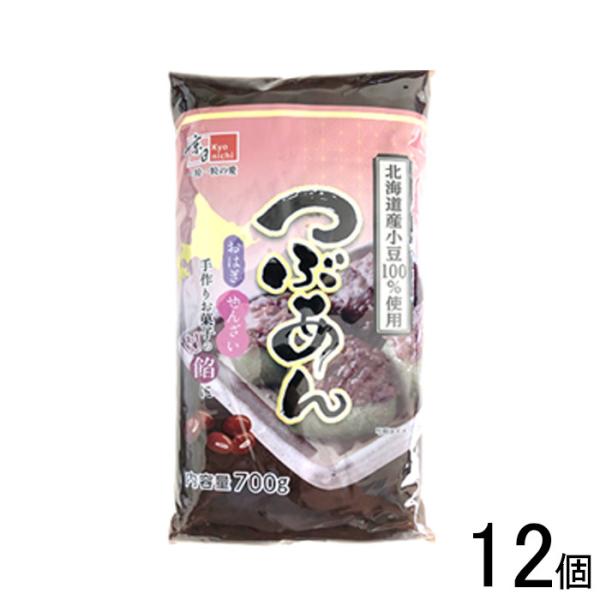 TTCフーズ 北海道小豆つぶあん 700g×6個入×2ケース：合計12個 あずき あんこ ／食品