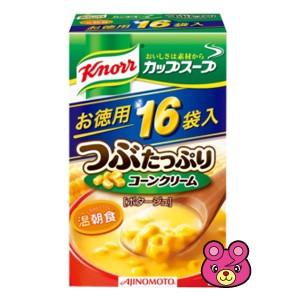 味の素 クノール カップスープ つぶたっぷりコーンクリーム 16袋入×12個 ／食品