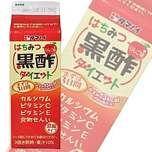 タマノイ はちみつ黒酢ダイエット 濃縮タイプ 紙パック 500ml×12本入 ／飲料