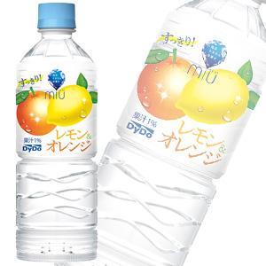 ダイドー ミウ レモン＆オレンジ PET 550ml×24本入 ／飲料｜09shop