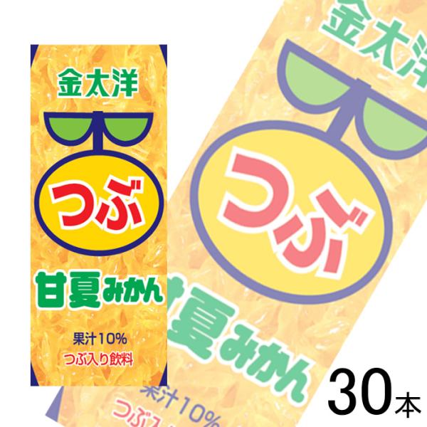 1ケース／ 太洋食品 金太洋 つぶ甘夏みかん 缶 250g×30本入 みかんジュース
