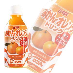 宮崎県農協果汁 みかんオレンジドリンク PET280ml×24本入（飲料）