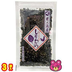 . ／萩・井上商店 しそわかめ 90g×3袋セット／郵便受けへの投函です／HF