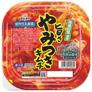 備後漬物 旨さやみつきキムチ 320g×6パック ／要冷蔵／クール便／食品／HF