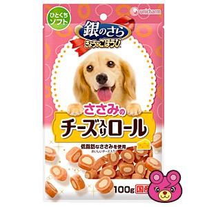 ユニチャーム グランデリ きょうのごほうび 鶏ささみのチーズ入りロール 100g×36個入 ／ケース／ペット／HK｜09shop