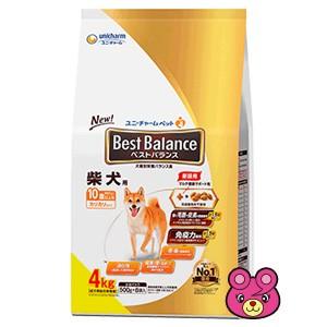ベストバランス 柴犬用 10歳以上用 カリカリ仕立て 4kg