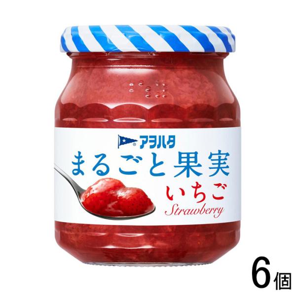 アヲハタ まるごと果実 いちご 255g×6個 /NA