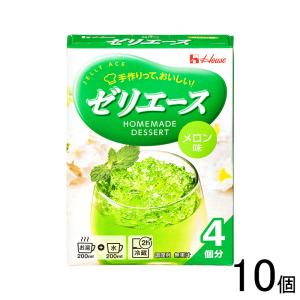 10個／ ハウス食品 ゼリエース メロン味 93g×10個入 ／飲料 ／NA｜09shop