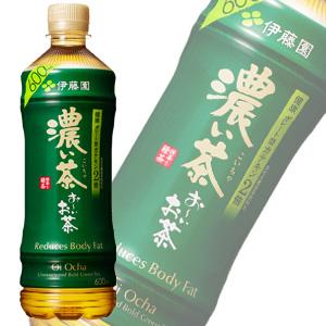 お〜いお茶 伊藤園 濃い茶 PET 600ml×24本入 ／機能性表示食品：届出