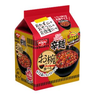 日清食品 お椀で食べるカップヌードル辛麺 3食パック×9個:合計27食入 ／食品／NA