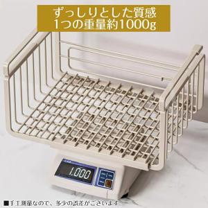 戸棚下収納ラック 吊り下げ収納ラック 吊り下げ...の詳細画像5