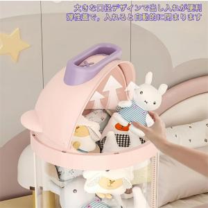 ぬいぐるみ 収納 ジッパータイプ 透明な円柱 ...の詳細画像5